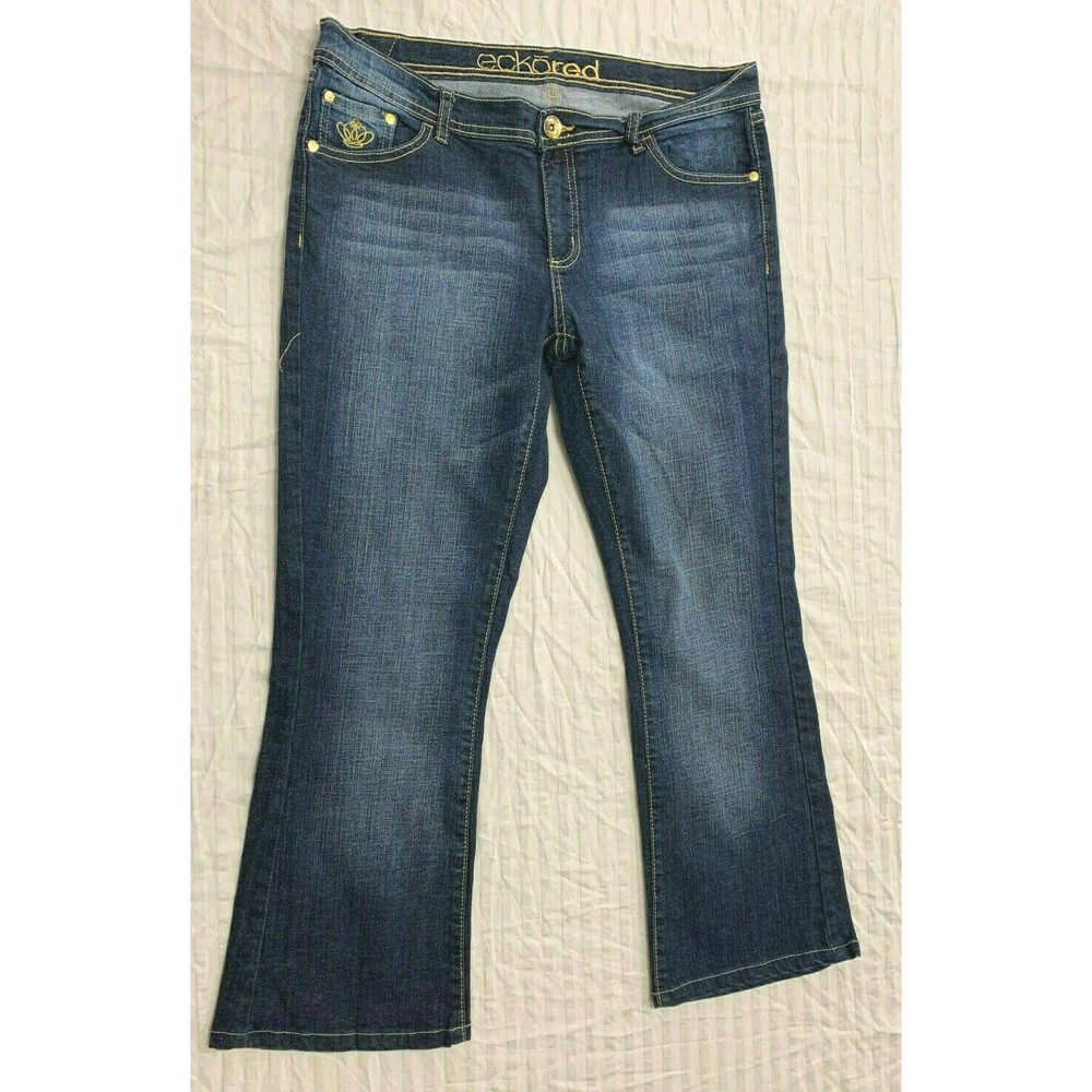 ECKO RED WOMENS BOOT CUT JEANS SIZE 31